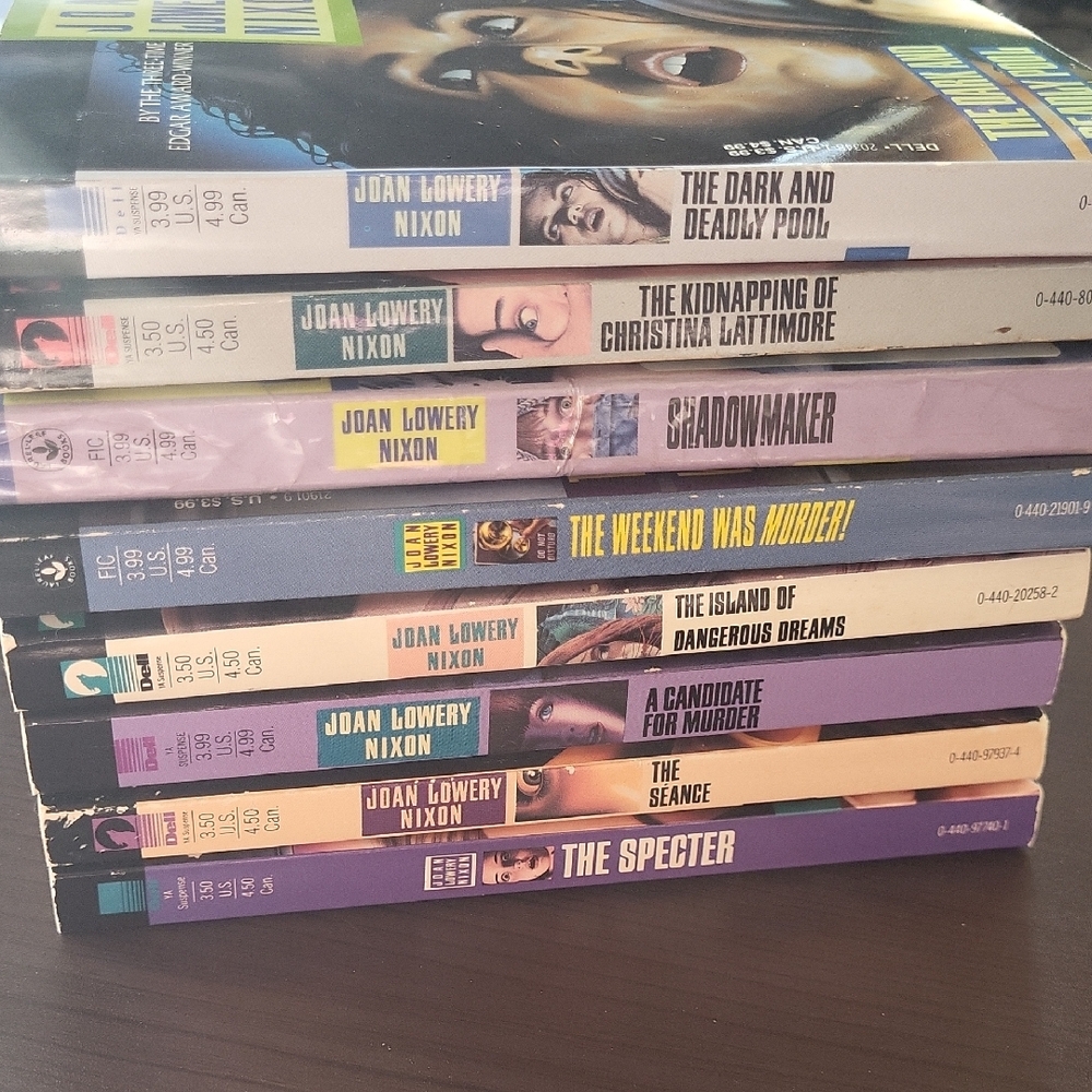 Vintage Mystery Paperback Book Set By Joan Lowery Nixon - Picture 13 of 16